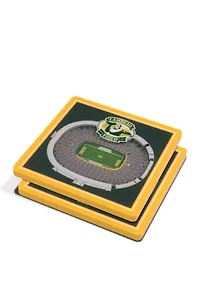 YouTheFan NFL Green Bay Packers 3D StadiumView Coasters - Lambeau Field