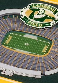 YouTheFan NFL Green Bay Packers 3D StadiumView Coasters - Lambeau Field