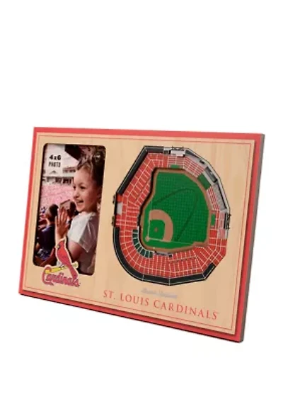 YouTheFan MLB St. Louis Cardinals 3D StadiumView Picture Frame - Busch Stadium