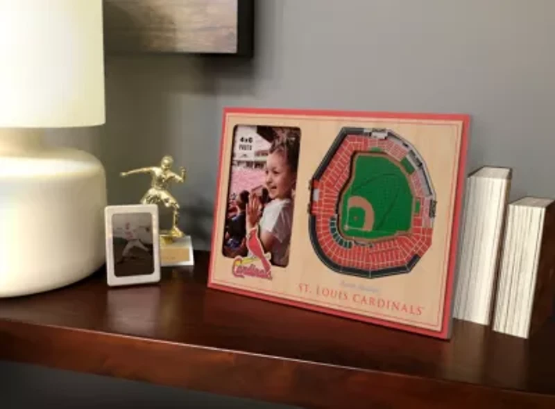 YouTheFan MLB St. Louis Cardinals 3D StadiumView Picture Frame - Busch Stadium