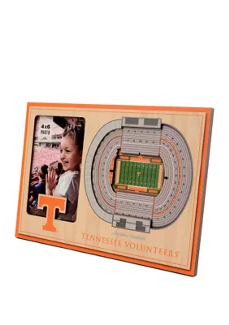 YouTheFan NCAA Tennessee Volunteers 3D StadiumView Picture Frame - Neyland Stadium