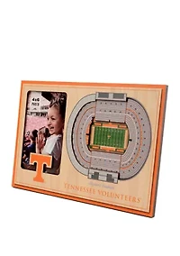 YouTheFan NCAA Tennessee Volunteers 3D StadiumView Picture Frame - Neyland Stadium