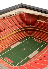 YouTheFan NFL Kansas City Chiefs 25-Layer StadiumViews 3D Wall Art - Arrowhead Stadium