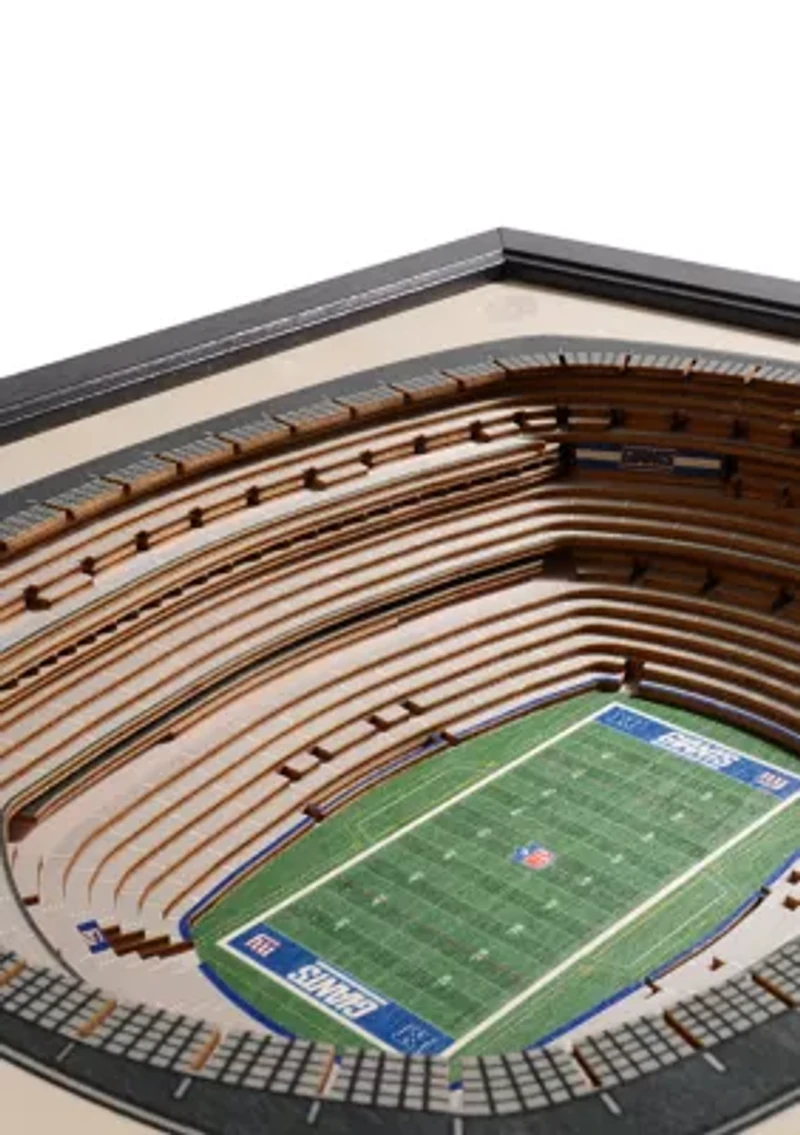 YouTheFan NFL New York Giants 25-Layer StadiumViews 3D Wall Art - MetLife Stadium