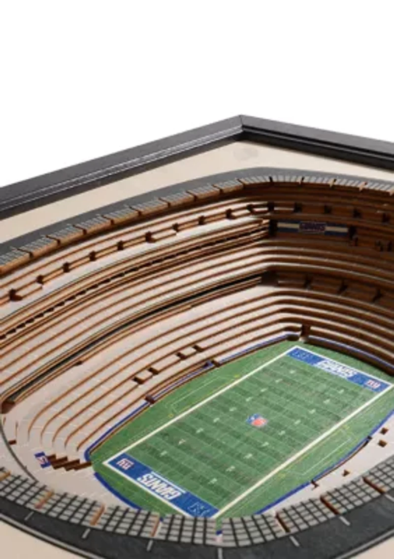 YouTheFan NFL New York Giants 25-Layer StadiumViews 3D Wall Art - MetLife Stadium