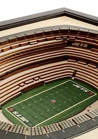 YouTheFan NFL New York Jets 25-Layer StadiumViews 3D Wall Art - MetLife Stadium