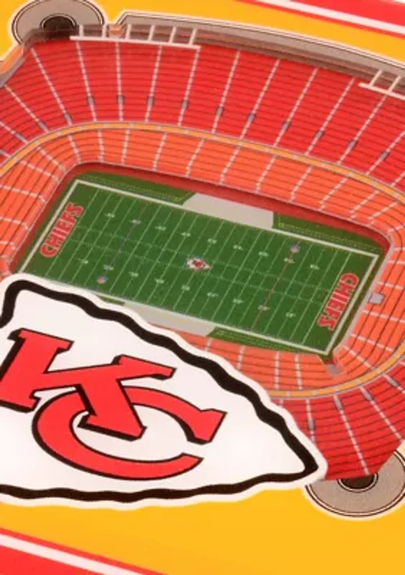 YouTheFan NFL Kansas City Chiefs 3D StadiumView Coasters - Arrowhead Stadium