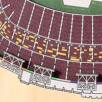 YouTheFan NFL Washington Commanders 3D StadiumView Picture Frame - FedEx Field