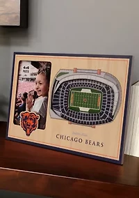 YouTheFan NFL Chicago Bears 3D StadiumView Picture Frame - Soldier Field