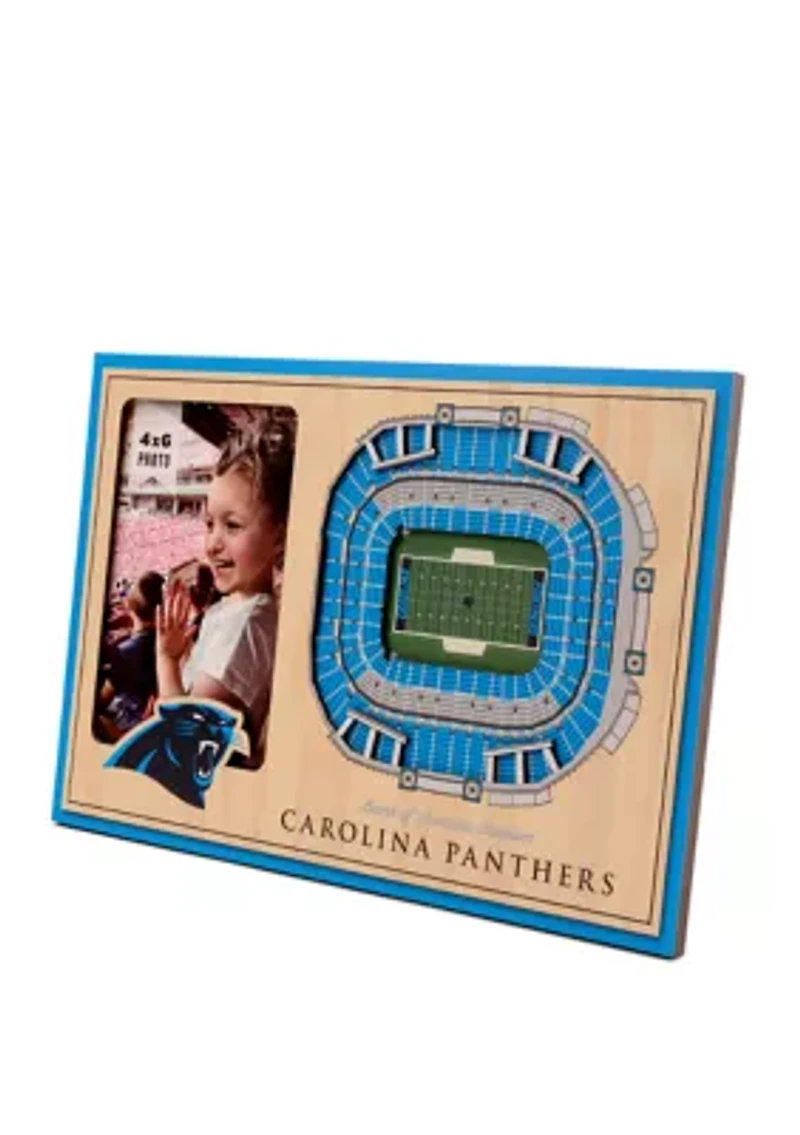 YouTheFan NFL Carolina Panthers 3D StadiumView Picture Frame - Bank of America Stadium