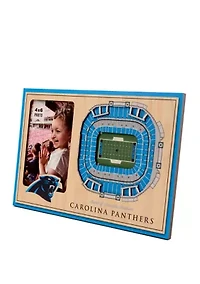 YouTheFan NFL Carolina Panthers 3D StadiumView Picture Frame - Bank of America Stadium