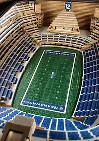 YouTheFan NFL Seattle Seahawks 25-Layer StadiumViews Lighted End Table - CenturyLink Field