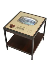 YouTheFan NFL Chicago Bears 25-Layer StadiumViews Lighted End Table - Soldier Field
