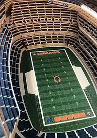 YouTheFan NFL Chicago Bears 25-Layer StadiumViews Lighted End Table - Soldier Field