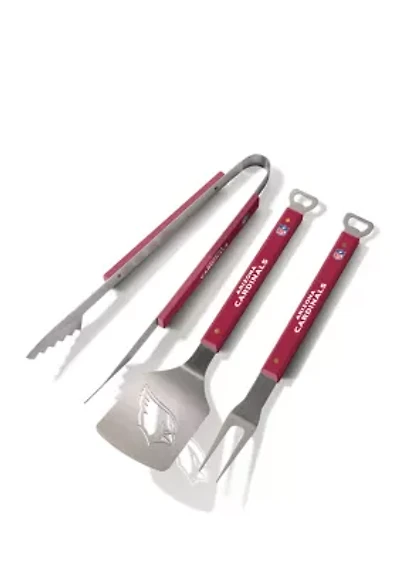 YouTheFan NFL Arizona Cardinals Spirit Series 3-Piece BBQ Set