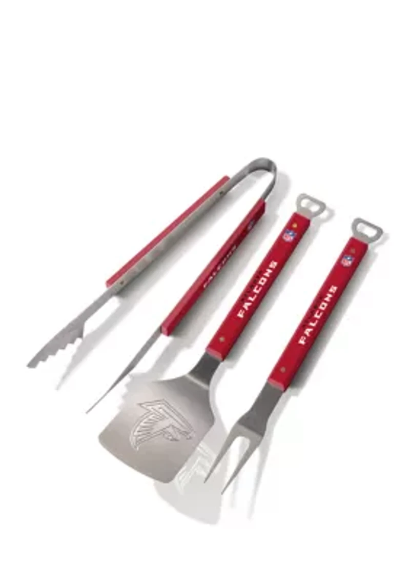 YouTheFan NFL Atlanta Falcons Spirit Series 3-Piece BBQ Set