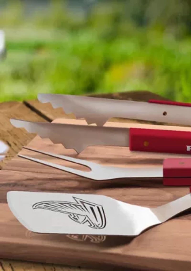 YouTheFan NFL Atlanta Falcons Spirit Series 3-Piece BBQ Set