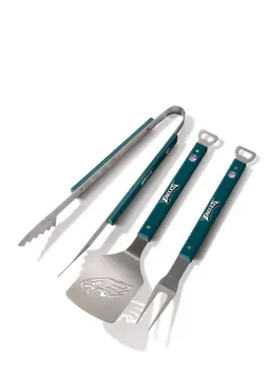 YouTheFan NFL Philadelphia Eagles Spirit Series 3-Piece BBQ Set