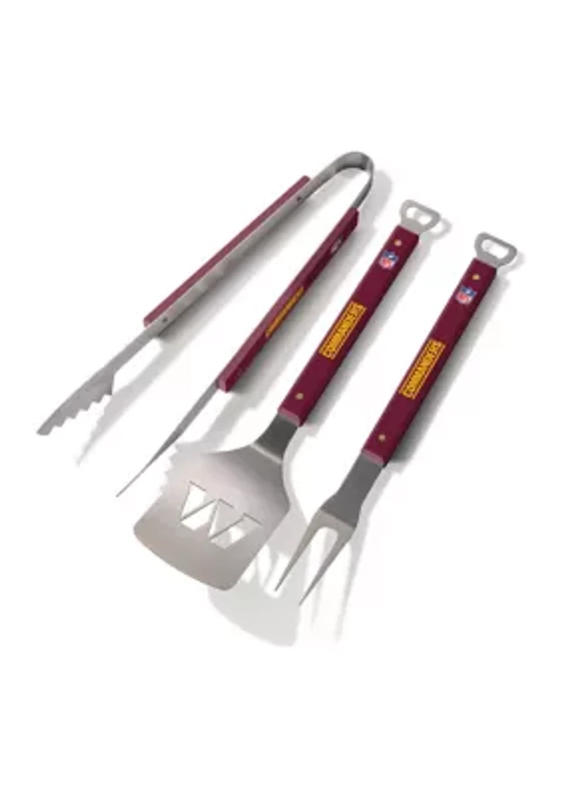 YouTheFan NFL Washington Commanders Spirit Series 3-Piece BBQ Set
