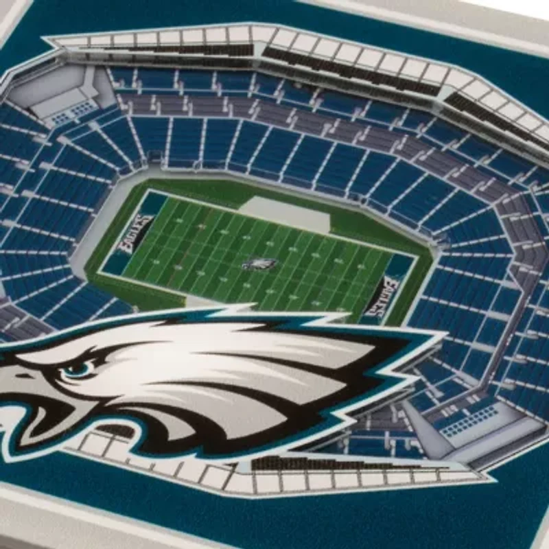 YouTheFan NFL Philadelphia Eagles 3D StadiumView Coasters - Lincoln Financial Field