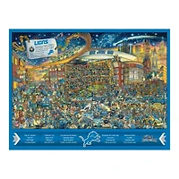 YouTheFan NFL Detroit Lions Joe Journeyman 500pc Puzzle