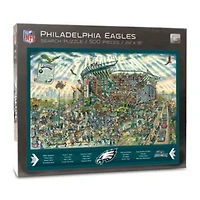 YouTheFan NFL Philadelphia Eagles Joe Journeyman 500pc Puzzle