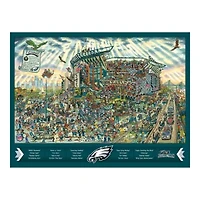 YouTheFan NFL Philadelphia Eagles Joe Journeyman 500pc Puzzle