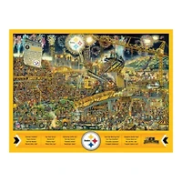 YouTheFan NFL Pittsburgh Steelers Joe Journeyman 500pc Puzzle