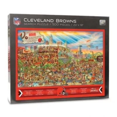 YouTheFan NFL Cleveland Browns Joe Journeyman 500pc Puzzle