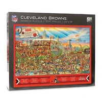 YouTheFan NFL Cleveland Browns Joe Journeyman 500pc Puzzle