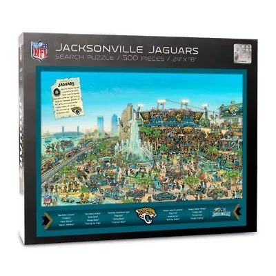 YouTheFan NFL Jacksonville Jaguars Joe Journeyman 500pc Puzzle
