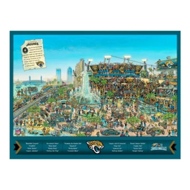 YouTheFan NFL Jacksonville Jaguars Joe Journeyman 500pc Puzzle