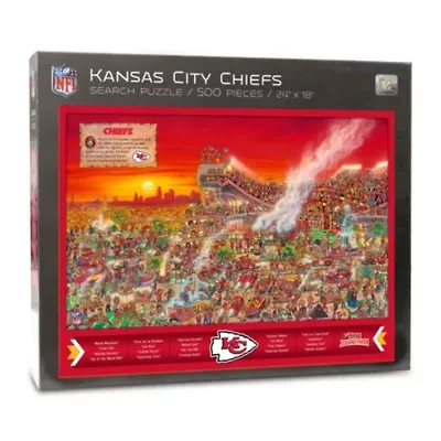 YouTheFan NFL Kansas City Chiefs Joe Journeyman 500pc Puzzle