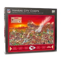 YouTheFan NFL Kansas City Chiefs Joe Journeyman 500pc Puzzle