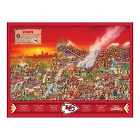 YouTheFan NFL Kansas City Chiefs Joe Journeyman 500pc Puzzle