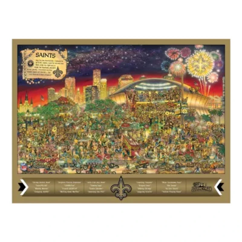 YouTheFan NFL New Orleans Saints Joe Journeyman 500pc Puzzle
