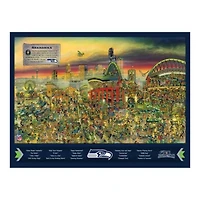 YouTheFan NFL Seattle Seahawks Joe Journeyman 500pc Puzzle