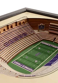 YouTheFan NCAA TCU Horned Frogs 25-Layer StadiumViews 3D Wall Art - Amon G. Carter Stadium