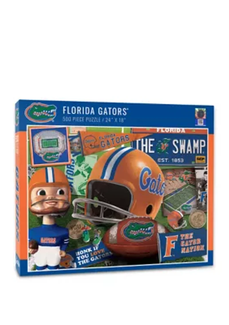 YouTheFan NCAA Florida Gators Retro Series 500pc Puzzle