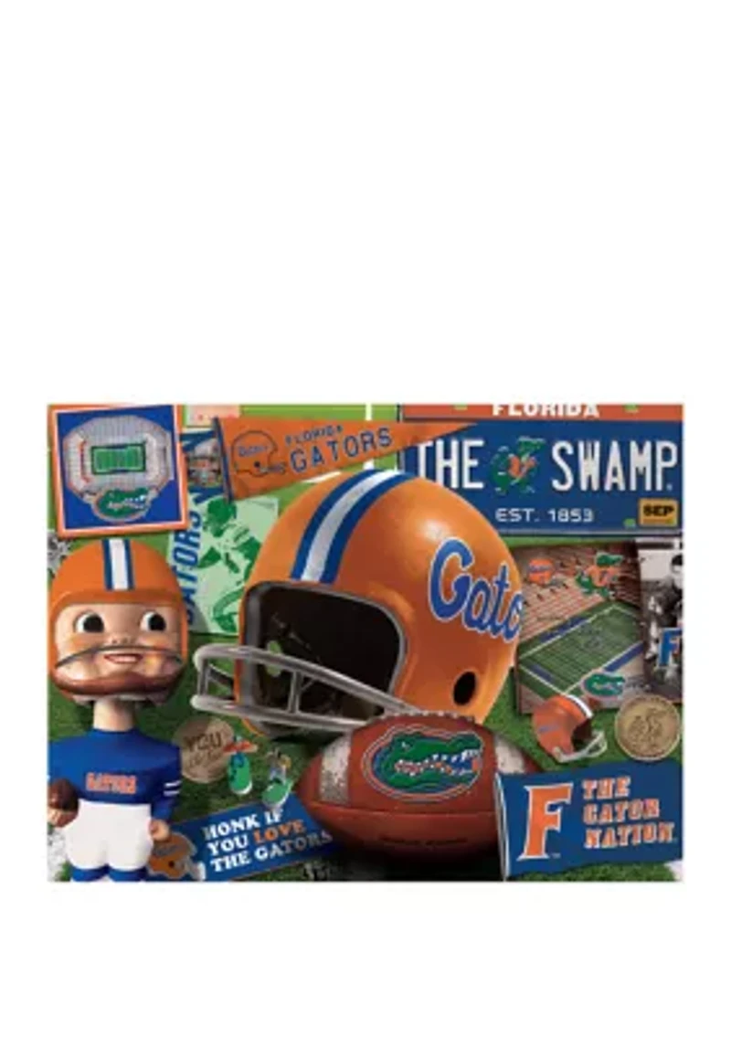 YouTheFan NCAA Florida Gators Retro Series 500pc Puzzle