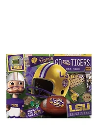 YouTheFan NCAA LSU Tigers Retro Series 500pc Puzzle