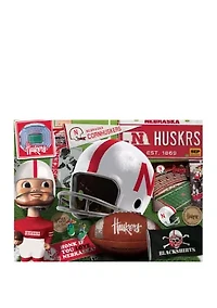 YouTheFan NCAA Nebraska Cornhuskers Retro Series 500pc Puzzle