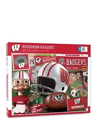 NCAA Wisconsin Badgers Retro Series Puzzle - 500 Pieces
