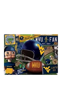 YouTheFan NCAA West Virginia Mountaineers Retro Series 500pc Puzzle
