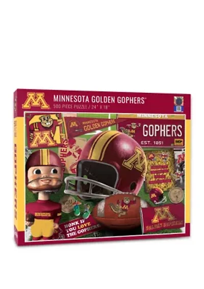 YouTheFan NCAA Minnesota Golden Gophers Retro Series 500pc Puzzle