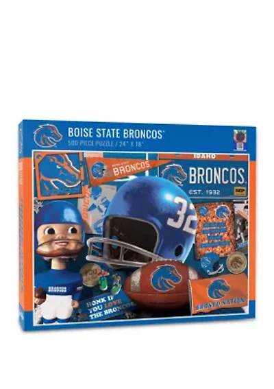 YouTheFan NCAA Boise State Broncos Retro Series 500pc Puzzle