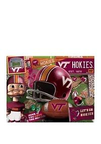 YouTheFan NCAA Virginia Tech Hokies Retro Series 500pc Puzzle