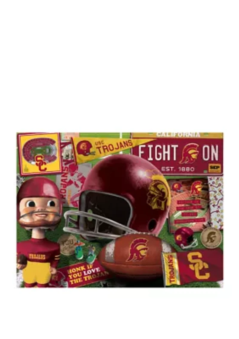 YouTheFan NCAA USC Trojans Retro Series 500pc Puzzle