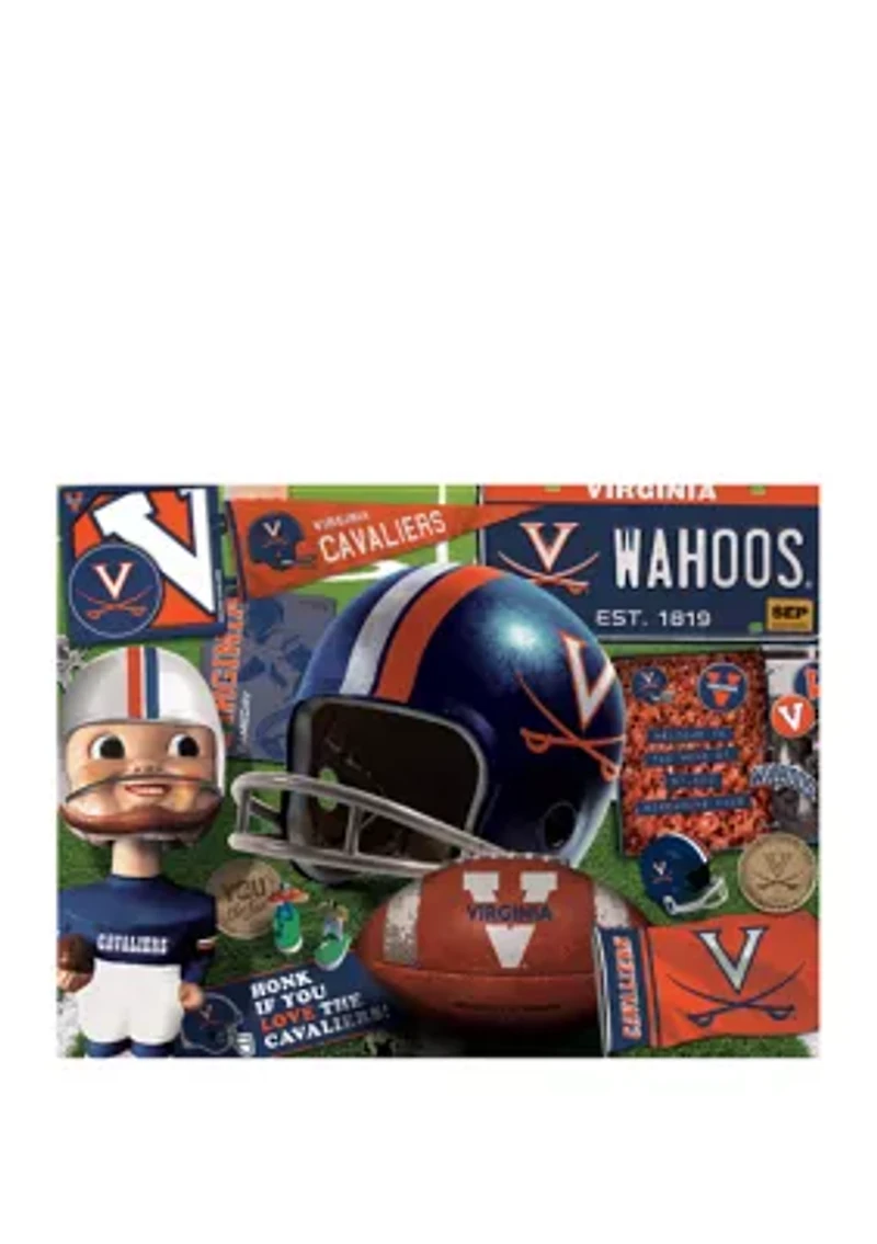 YouTheFan NCAA Virginia Cavaliers Retro Series 500pc Puzzle