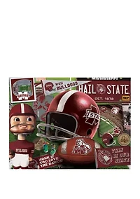 YouTheFan NCAA Mississippi State Bulldogs Retro Series 500pc Puzzle